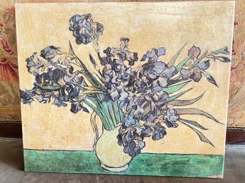 Wall Art - Irises - Copy Of Van Gough