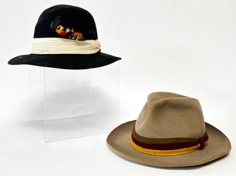 A Vintage Pierre Cardin Mens Fedora For Bonwit Teller And More