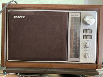 Vintage Sony Radio