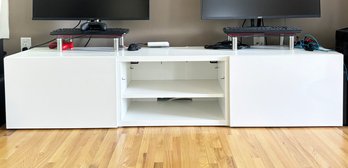A Modern Mica And Lacquer Media Console