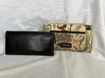 Pair Of Zippered Women's Wallets.