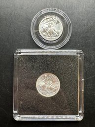 2 1/10th Ounce .999 Fine Silver Rounds