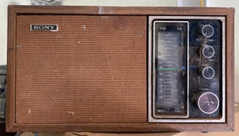 Vintage Sony Radio