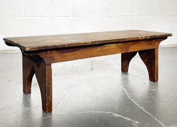 A Rustic Pine Step Stool