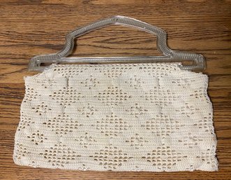 Vintage Hand-crochet Handbag