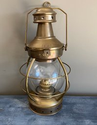 Classic Metal And Glass Lantern