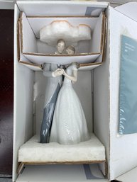 Lladro Together Forever Bride Groom Wedding #8107 Figurine In Box