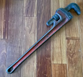Vintage Ridge(Ridgid)Tool Co Pipe Wrench ~ 24 Inch ~