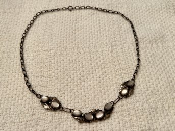 Sterling Silver & Moonstone Necklace