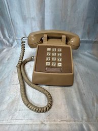 Vintage High-tech Push Button 1970s Telephone