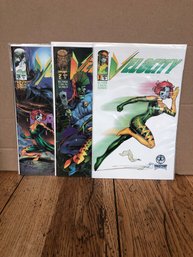 3 Velocity Comic Books #1-3.   Lot 189
