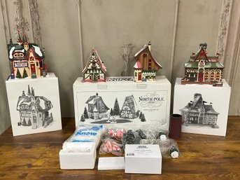 Department 56 Christmas Villages Houses - North Pole Series