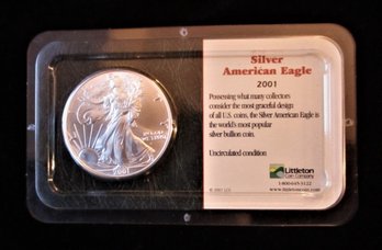 2001 U.S. Silver Eagle Uncirculated
