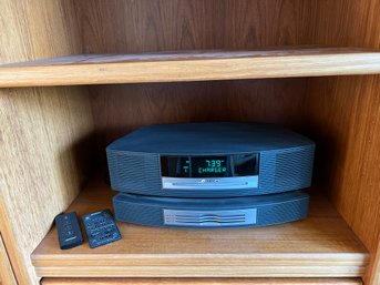 Bose Wave Music System With Remotes & Disc Reader