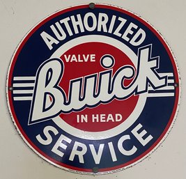 Enamel Buick Service Sign