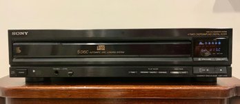 Sony 5 Disc Compact Disc Player