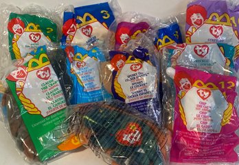 Lot Of Vintage McDonald's TY Toys