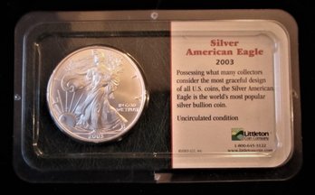 2003 U.S. Silver Eagle Uncirculated