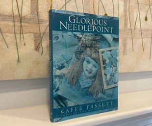 First Edition 'Glorious Needlepoint' By Kaffe Fasset