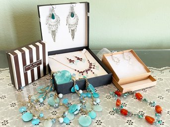 Costume Jewelry And A Bendel's Box -  B