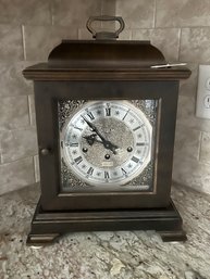 DuPont Hamilton Mantle Clock With Wooden Case