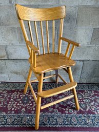 Wooden High Chair