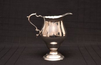Sterling Silver Pitcher With Scrolled Handle 29.86 Ozt
