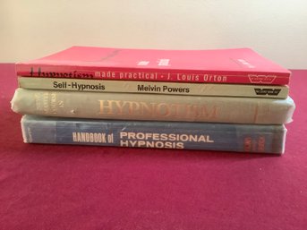 Hypnosis Book Lot Of 4