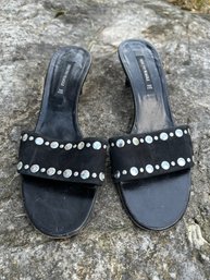 Bruno Magli Black Sandals Size 6.5B