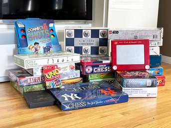 Games, Legos, Etch-a-Sketch, And More!