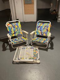 3 Beach Chairs, Never Used