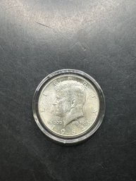 1964 Uncirculated Ninety Percent Silver Kennedy Half Dollar