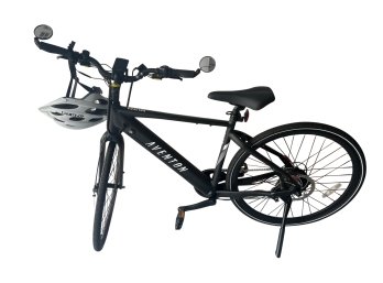 Soltera Aventon Men's Electric Bike In Matte Black