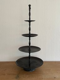 Pottery Barn 4 Tier Fruit Stand Etagere Display