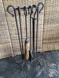 Cast Iron Fire Place Tool Set