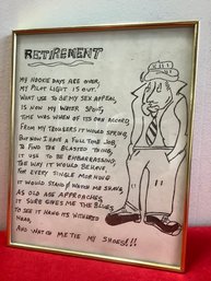 Retirement Framed Poem