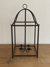 Large Wrought Iron Lantern