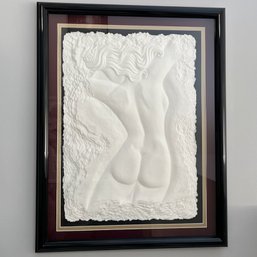 Roberta Peck  An Original Work On Paper - Signed - Dated  XXVII C - Matted And Framed