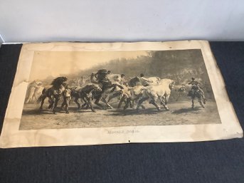 Horse Fair Print By Rosa Bonheur