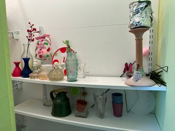Entertaining Closet - Tabletop, Vases,  And More - Large Assortment