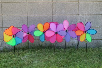 Collection Of Eight 21' Pinwheels