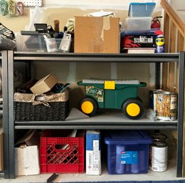 A Garage Shelf And Contents (Left Side) - Winner Takes All - Cool And Useful Stuff!