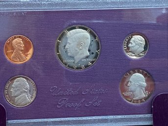 United States Mint Proof Set 1984