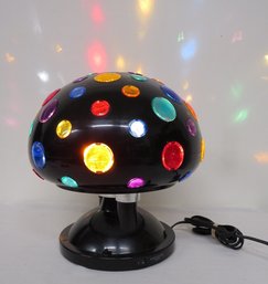 Rotating Mushroom Shape Glitter Ball Type Tabletop Lamp - Your Kids Will Love It!