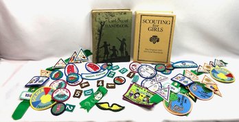 Collection Of Vintage To Now Girl Scout Collectables
