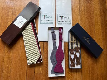 Men's Dress Accessories - Ties, Bow Ties, Suspenders - Brooks Brothers, Christian Dior