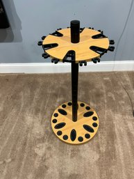 Rotating 18 Fishing Pole Holder