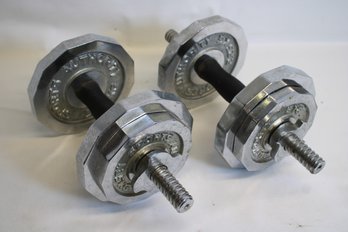 Pair Of Sports Authority Barbells