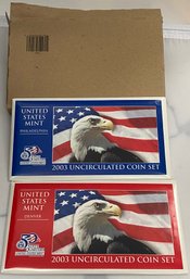 2003 United States Mint Uncirculated Coin Set