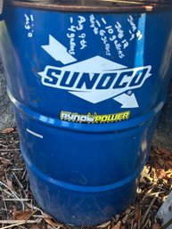 Sunoco HRC Racing Fuel 45 Gallon Empty Drum